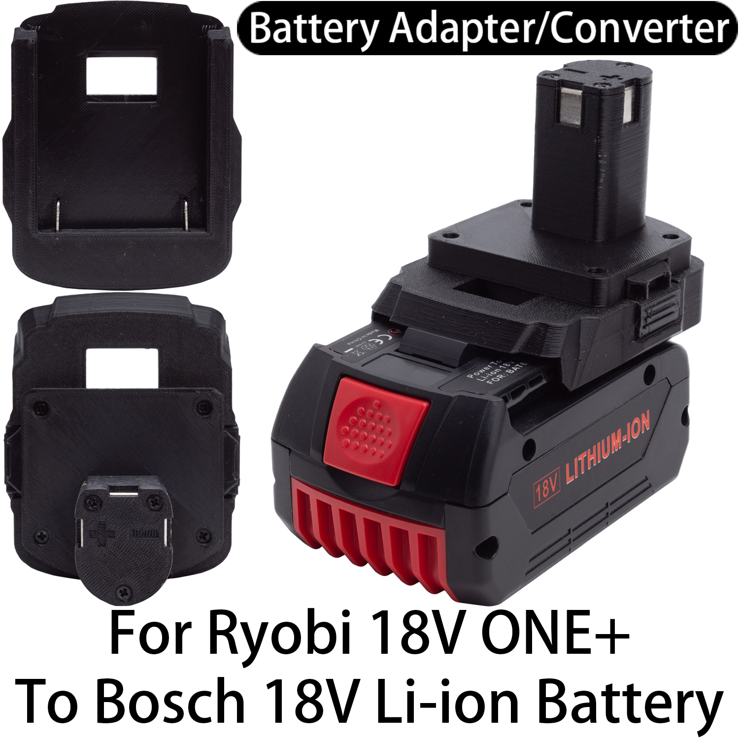 Power Tools Ryobi - Battery Adapter For Ryobi 18V ONE+