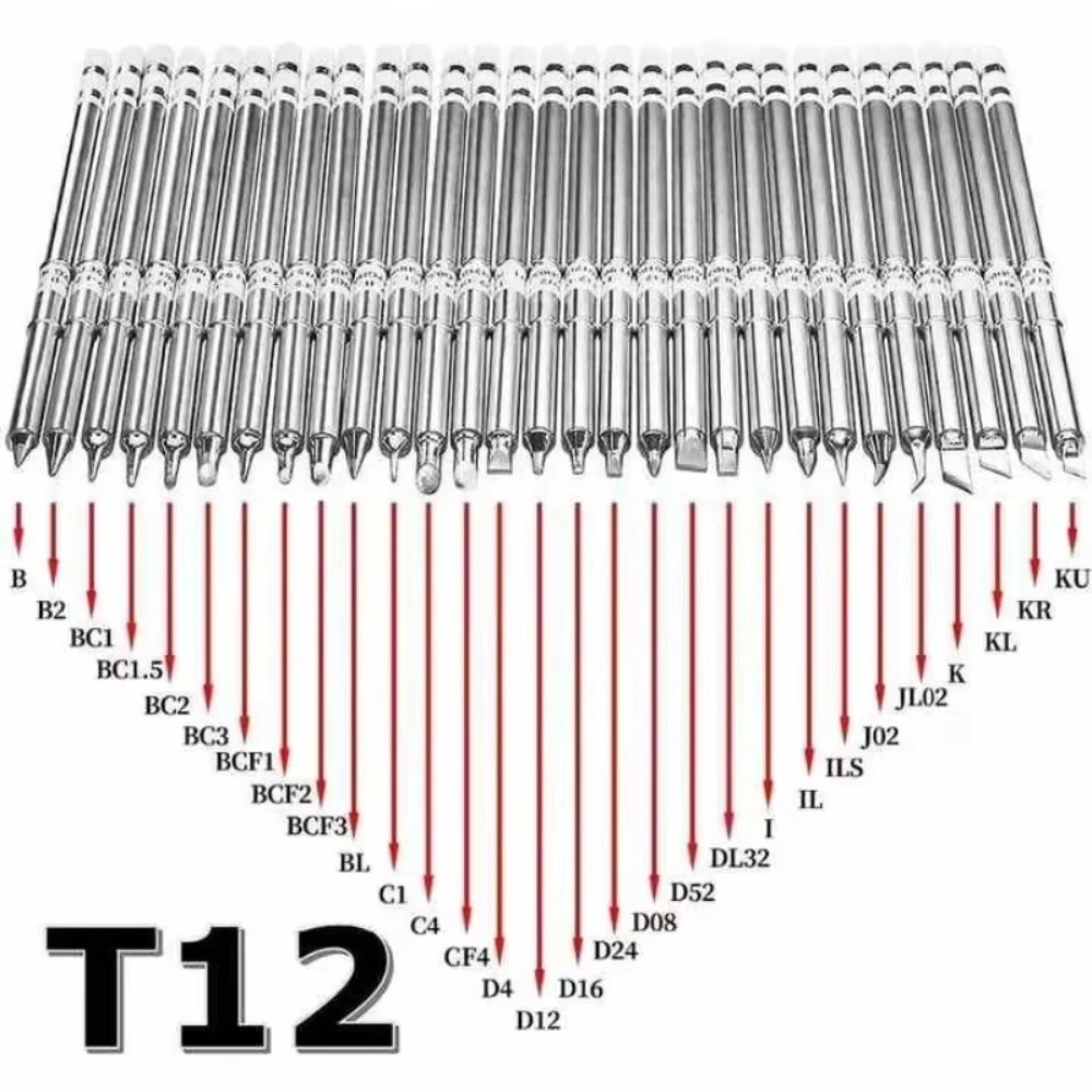 Power Tools Station - T12 Soldering Iron Tips & Welding