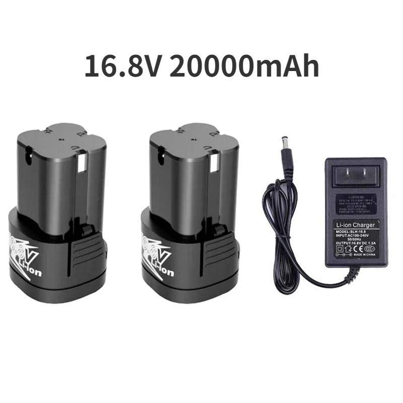 Power Tools Safety - 20000mAh 16.8V Lithium Li-ion Rechargeable Battery