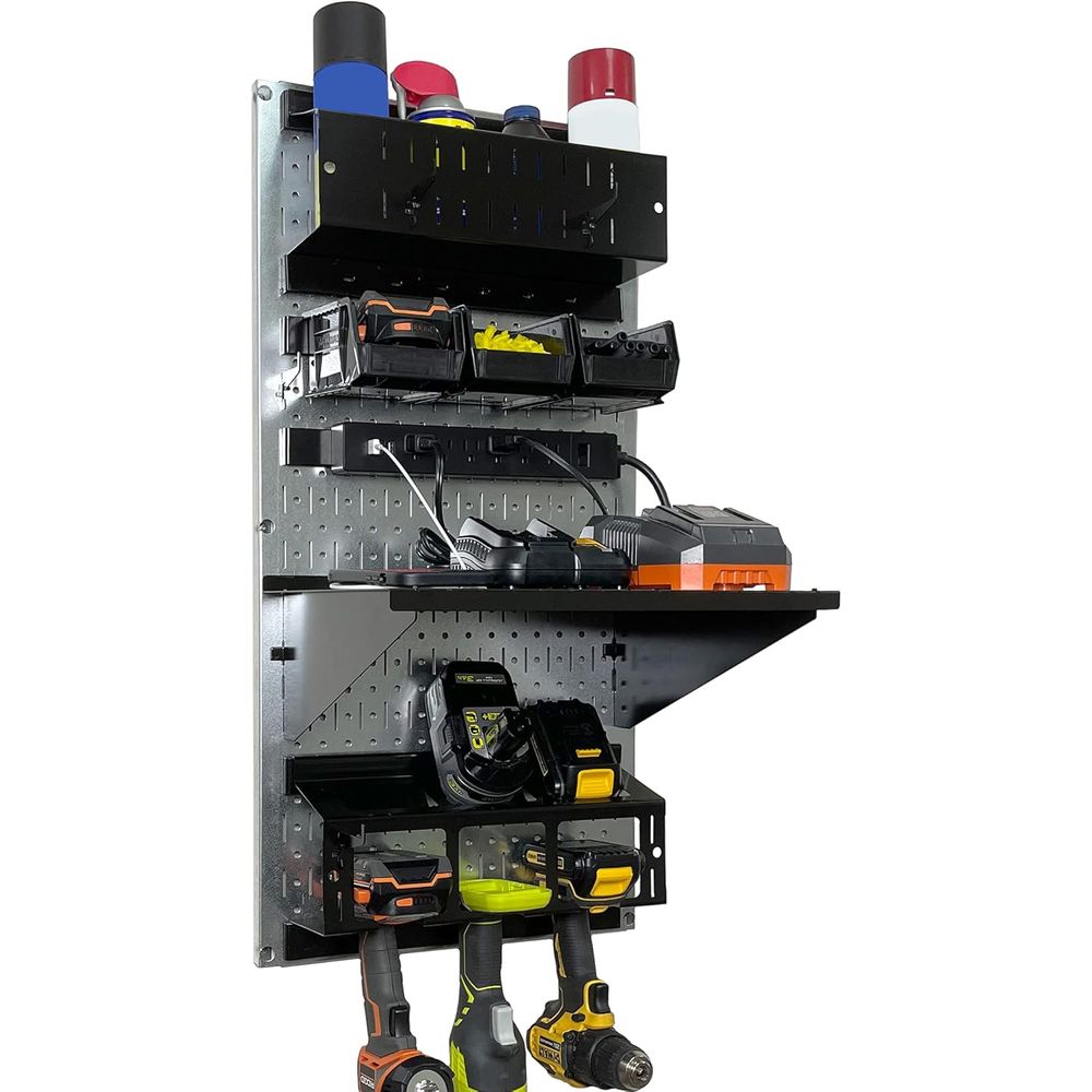 Power Tools Station - Wall Control Power Tool Storage Organizer