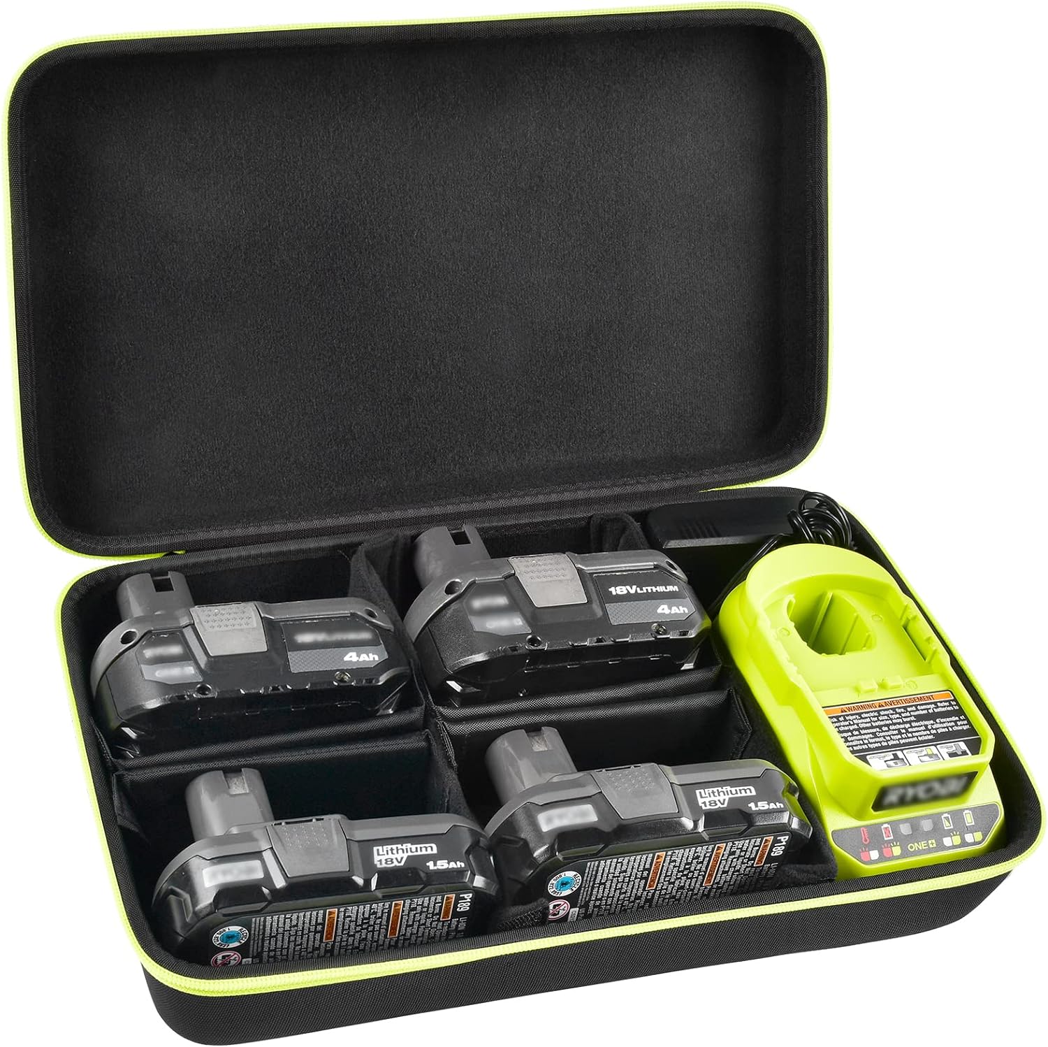 Power Tools Ryobi - Case Compatible with Ryobi ONE+ 18V