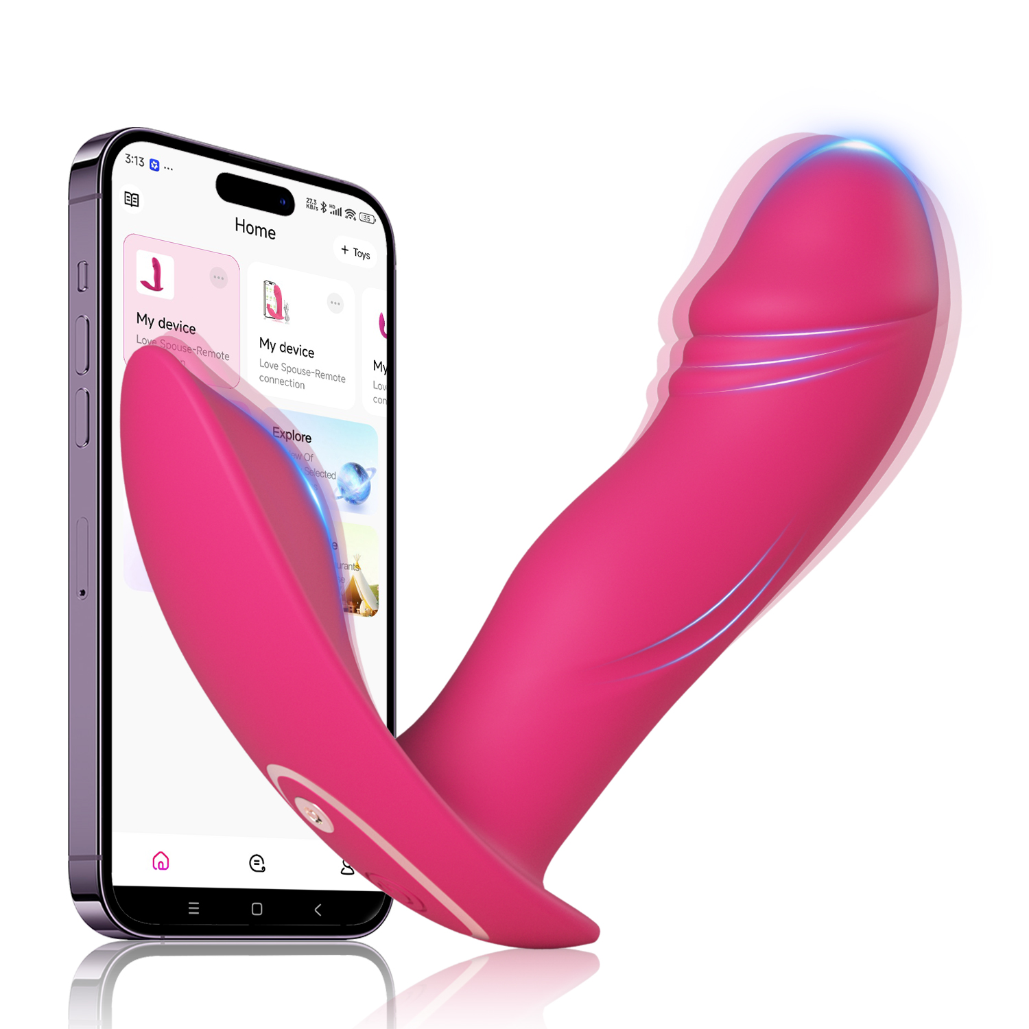 Power Tools App - APP Control Wearable Dildo Vibrator for