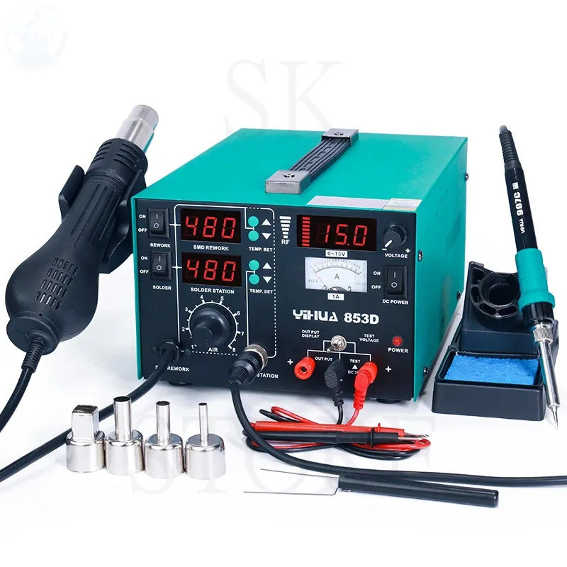 YIHUA 853D 1A 2A Soldering Iro - Power Tools Station 评论和价格