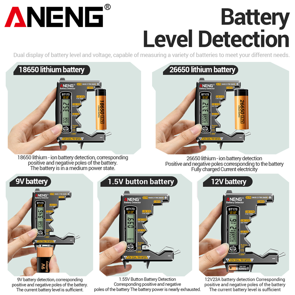 T-173 18650 Power Analyzer Too - Health Power Tools 评论和价格