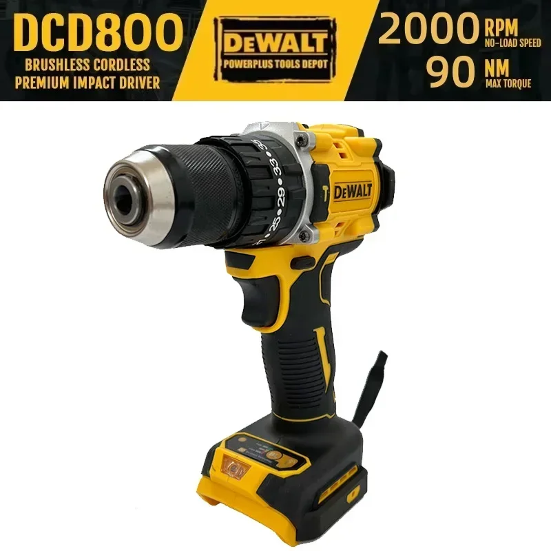 Dewalt DCD800 Cordless Impact  - Power Tools Safety 评论和价格
