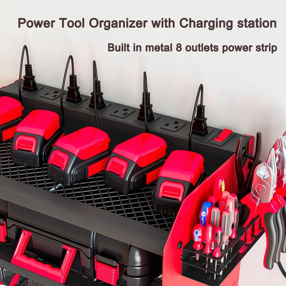 Wall Mount Power Tool Organize - Power Tools Station 评论和价格