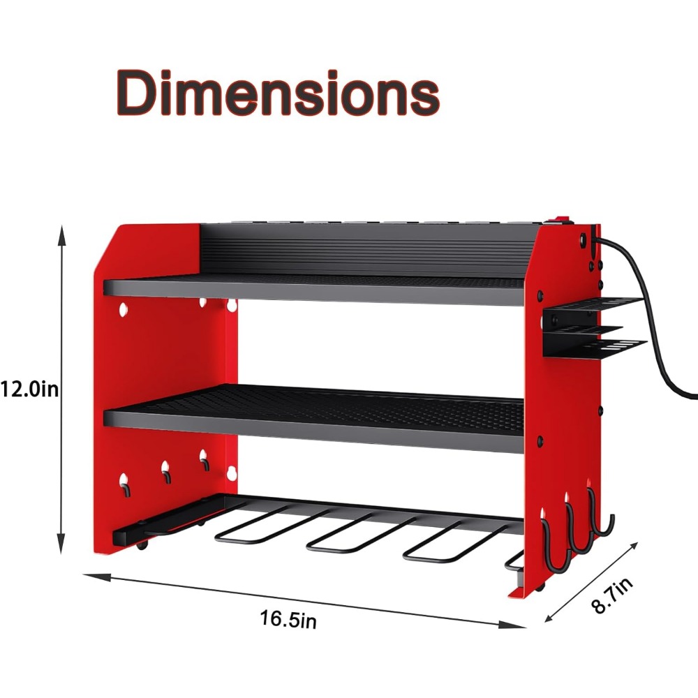Wall Mount Power Tool Organize - Power Tools Station 评论和价格
