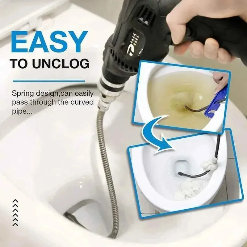 Drill Powered Pipe Drain Auger - Power Tools Use 评论和价格