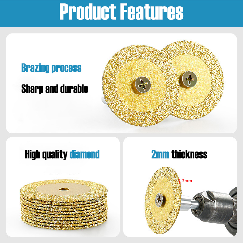 40mm Braze Diamond Saw Blade M - Power Tools Safety 评论和价格