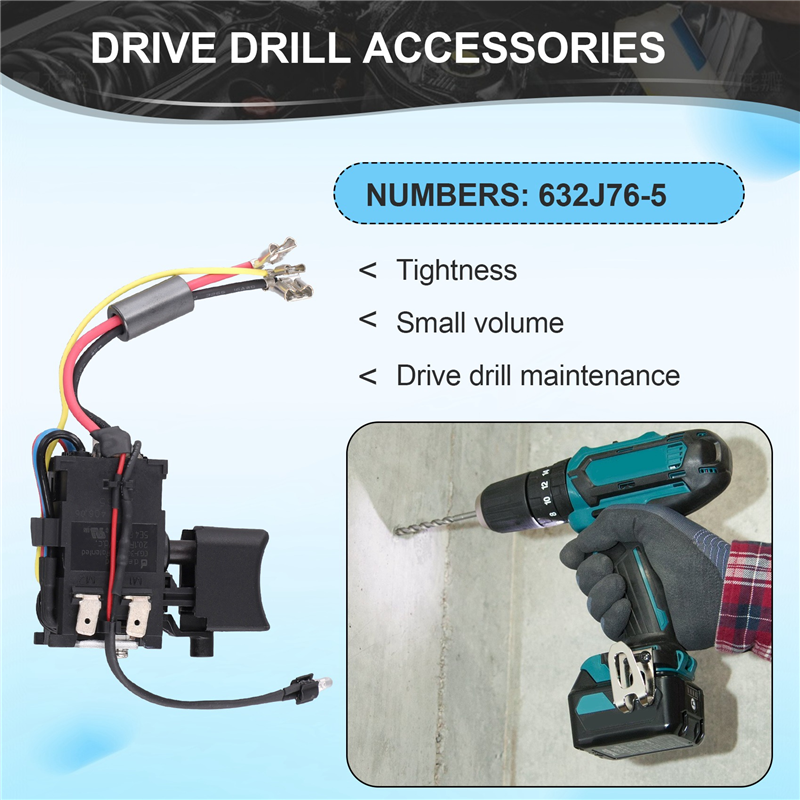 Trigger Switch Replacement 632 - Power Tools Safety 评论和价格