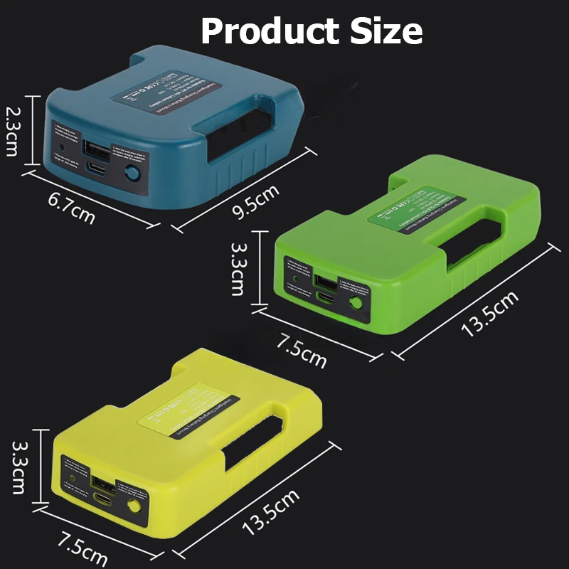 USB Power Bank Charger Adapter - Power Tools Ryobi 评论和价格