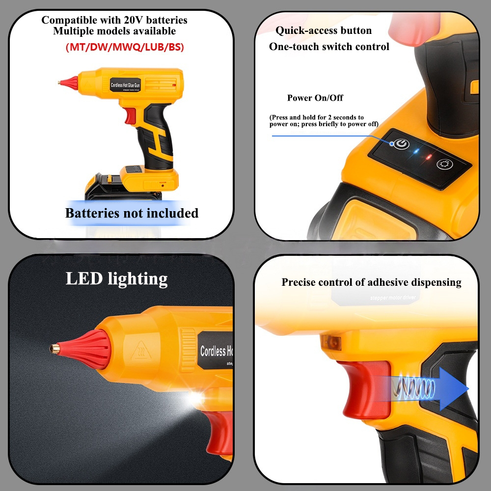 Wireless Hot Melt Digital Disp - Power Tools Ryobi 评论和价格