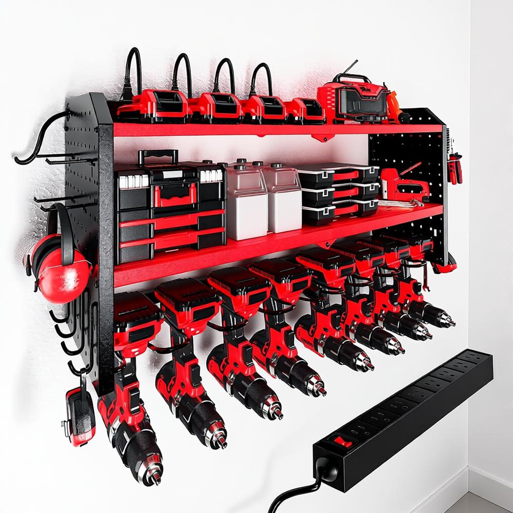 Power Tool Organizer with Char - Power Tools Station 评论和价格