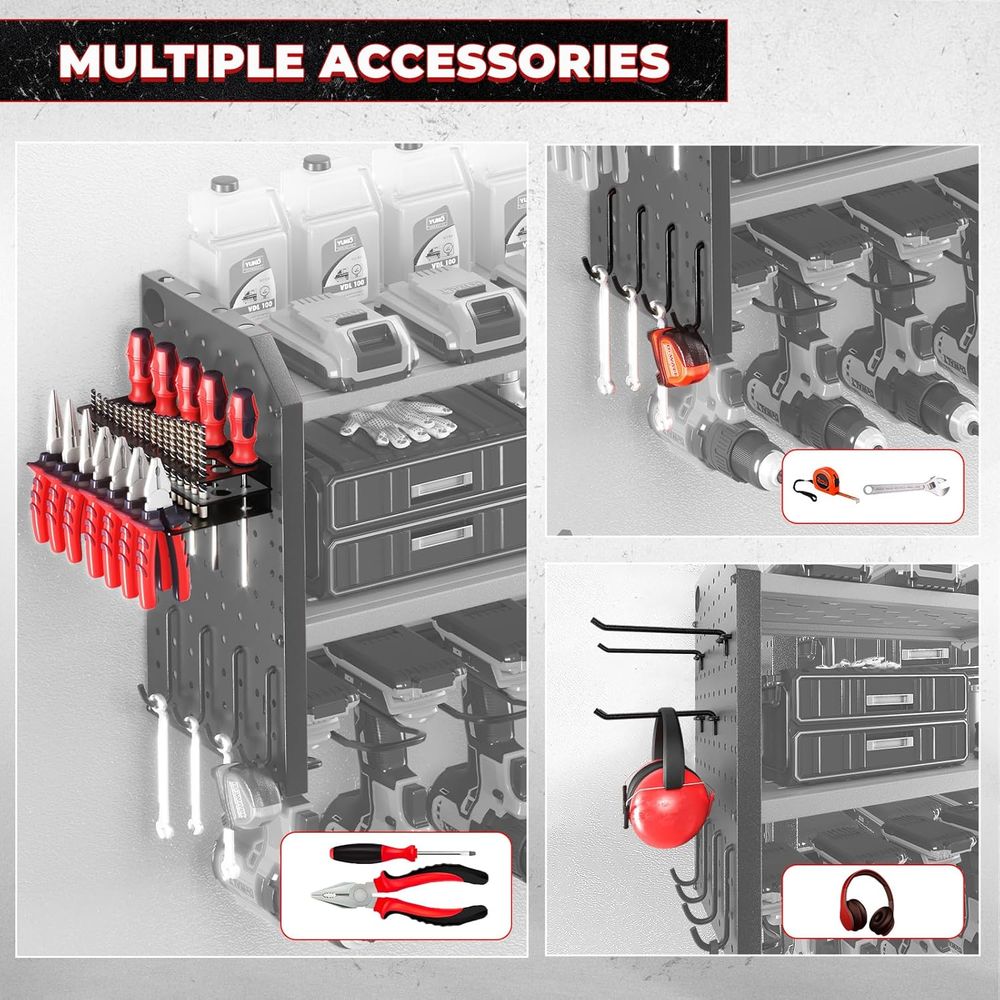 Power Tool Organizer with Char - Power Tools Station 评论和价格