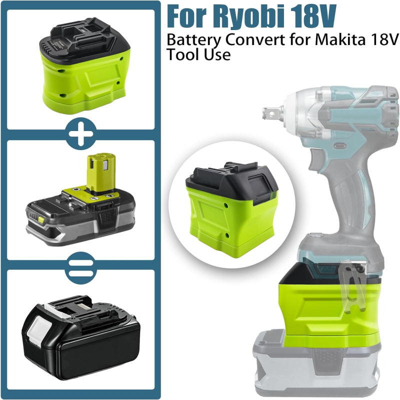 Battery Adapter For Ryobi 18V  - Power Tools Ryobi 评论和价格