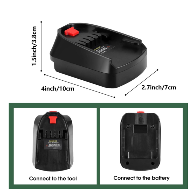 Battery Adapter for Bosch 18V  - Power Tools Use 评论和价格