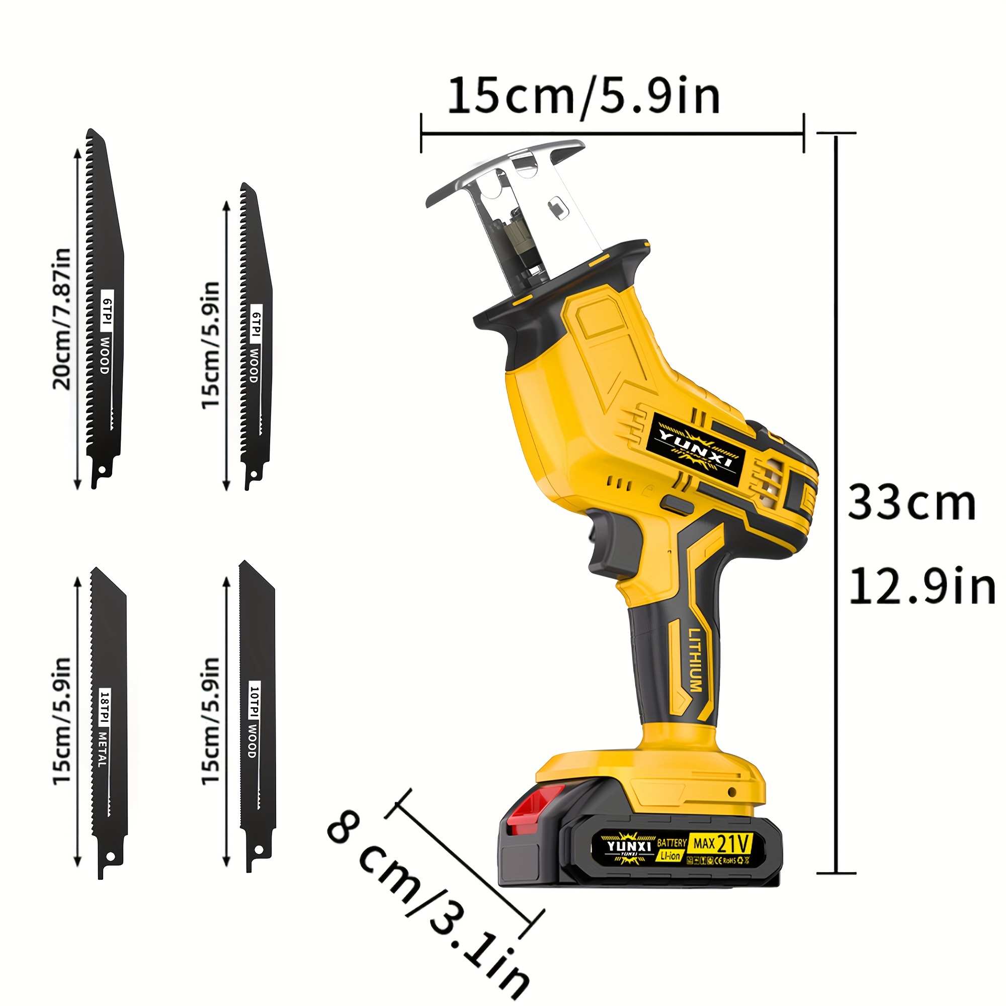 Newly Upgraded Electric Recipr - Power Tools Use 评论和价格