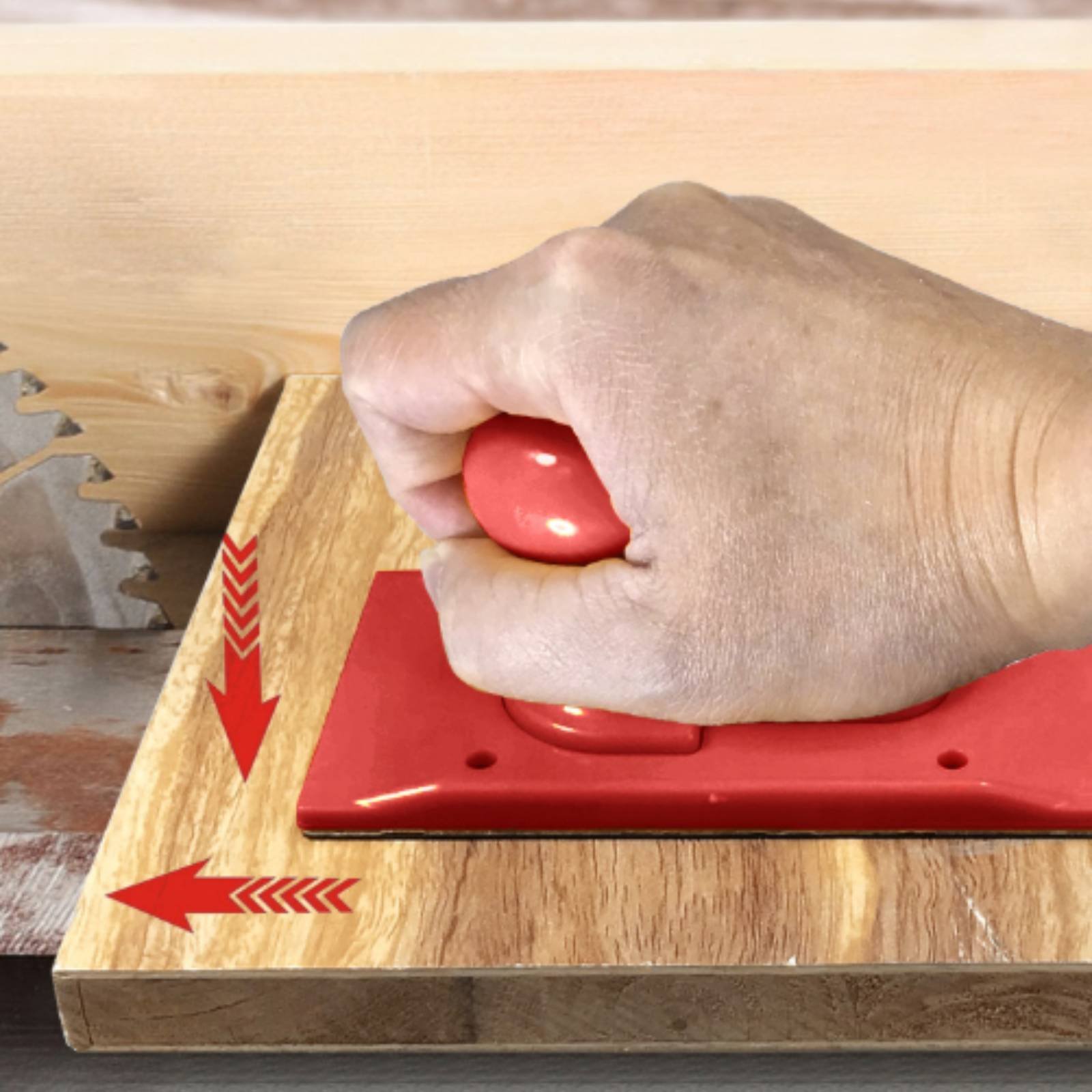 2 Pieces Woodworking Push Bloc - Power Tools Safety 评论和价格