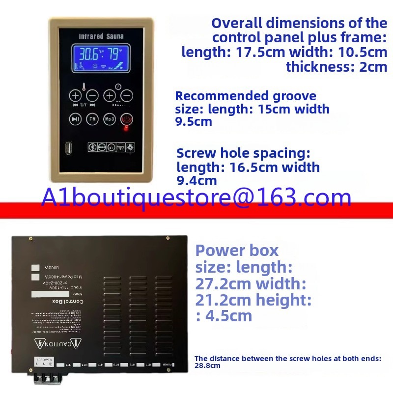 LCD screen sauna room thermost - Health Power Tools 评论和价格