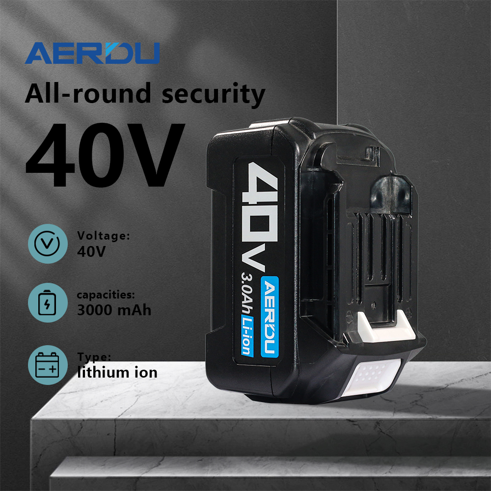 AERDU 40V 3000mAh for Makita 4 - Makita Power Tools Xgt 评论和价格