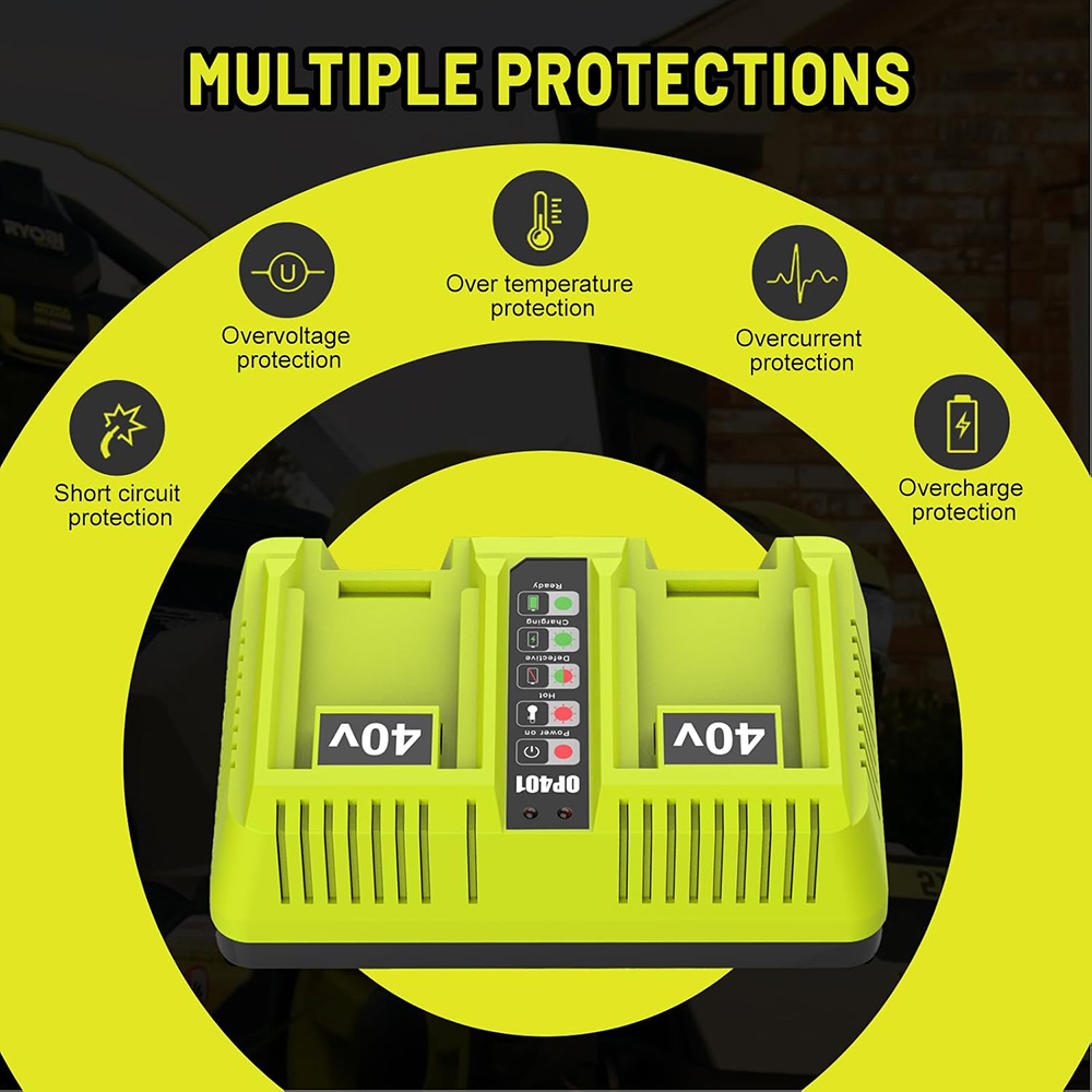 Dual 40V OP401 Power Tool Batt - Power Tools Ryobi 评论和价格