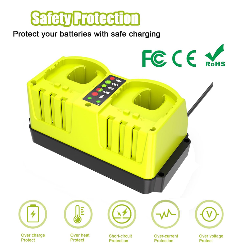 2 Port Rapid Super Fast Charge - Power Tools Ryobi 评论和价格