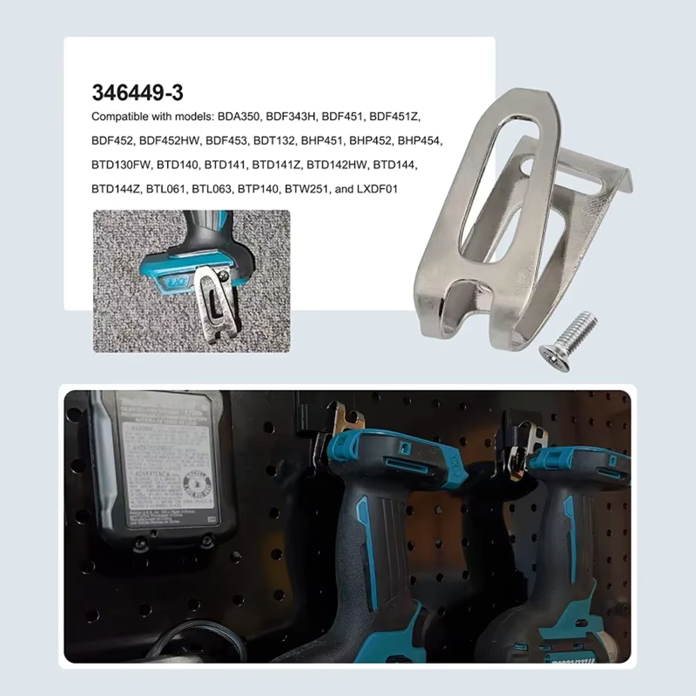 1-50Pcs Belt Hook with Screw f - Power Tools Ryobi 评论和价格